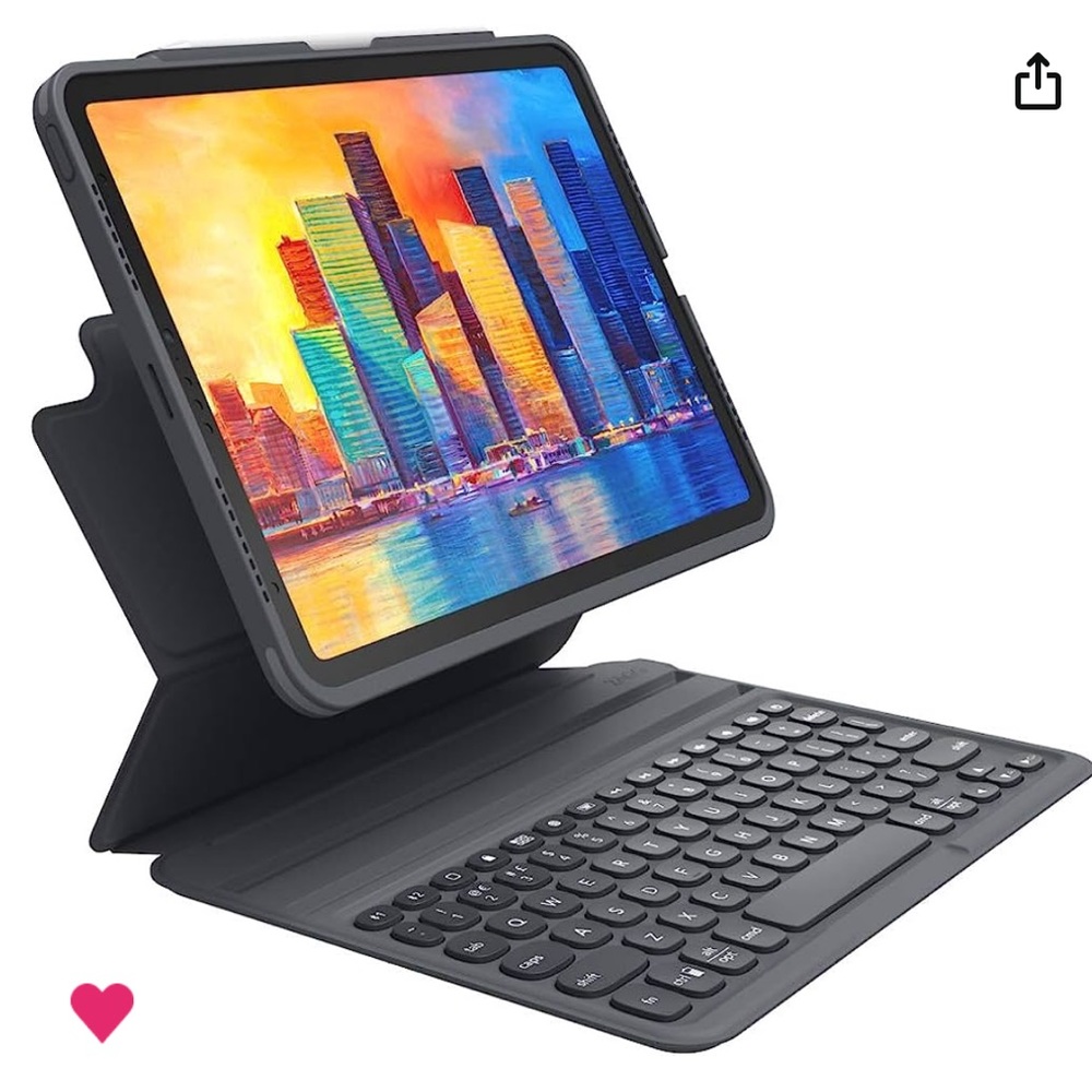 Apple iPad Pro 11’’ wireless keyboard and detachable magnetic Case. Gray.